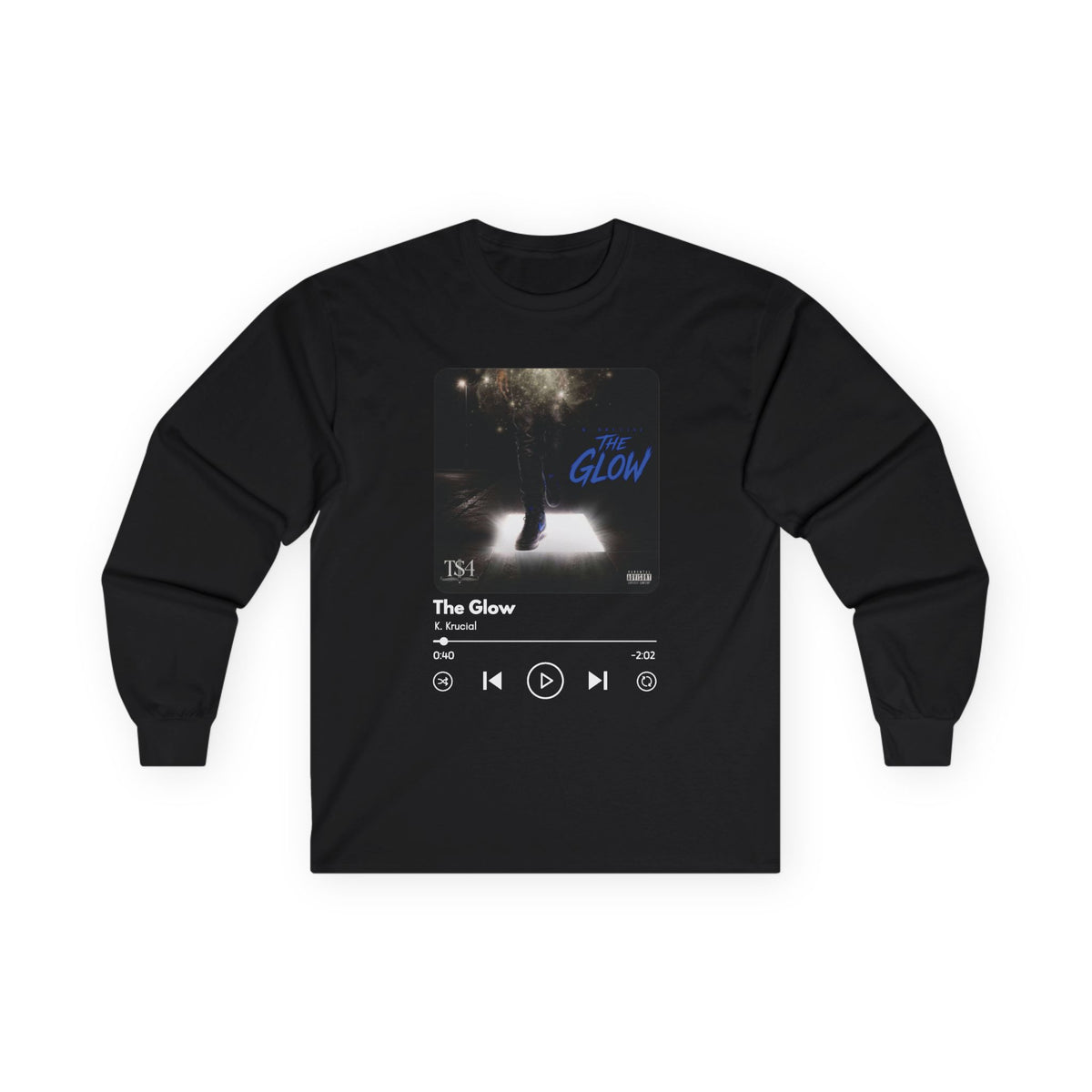 K. Krucial – The Glow Player Long Sleeve Tee