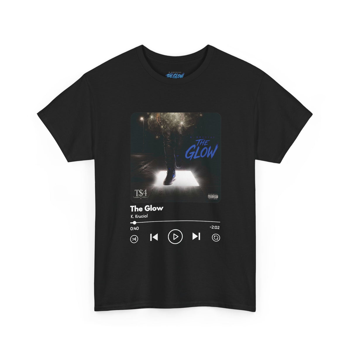 K. Krucial – The Glow Player Tee