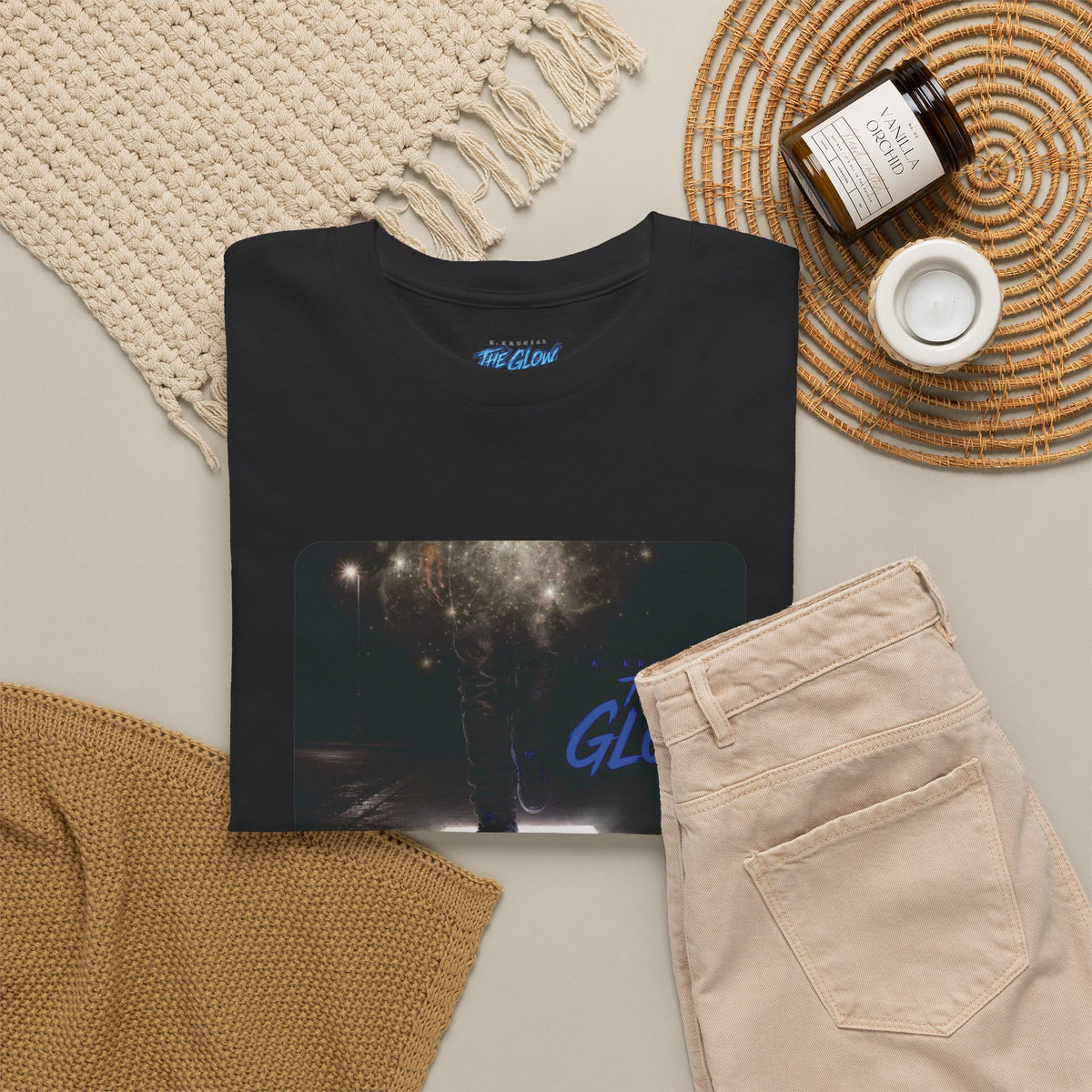 K. Krucial – The Glow Player Tee