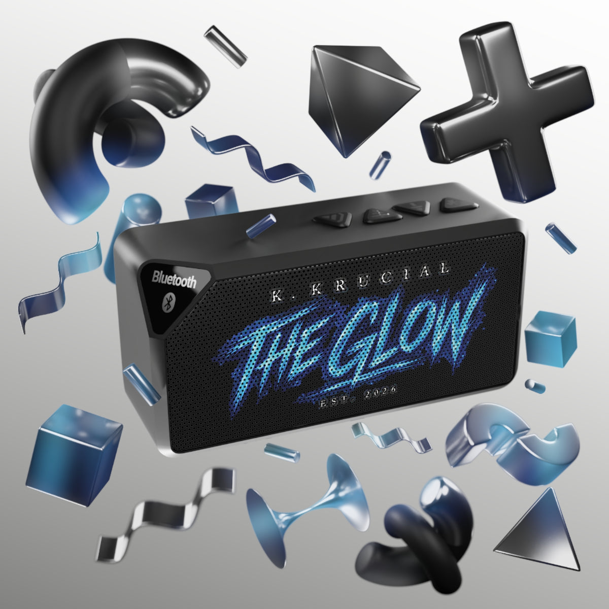 K. Krucial – The Glow Bluetooth Speaker
